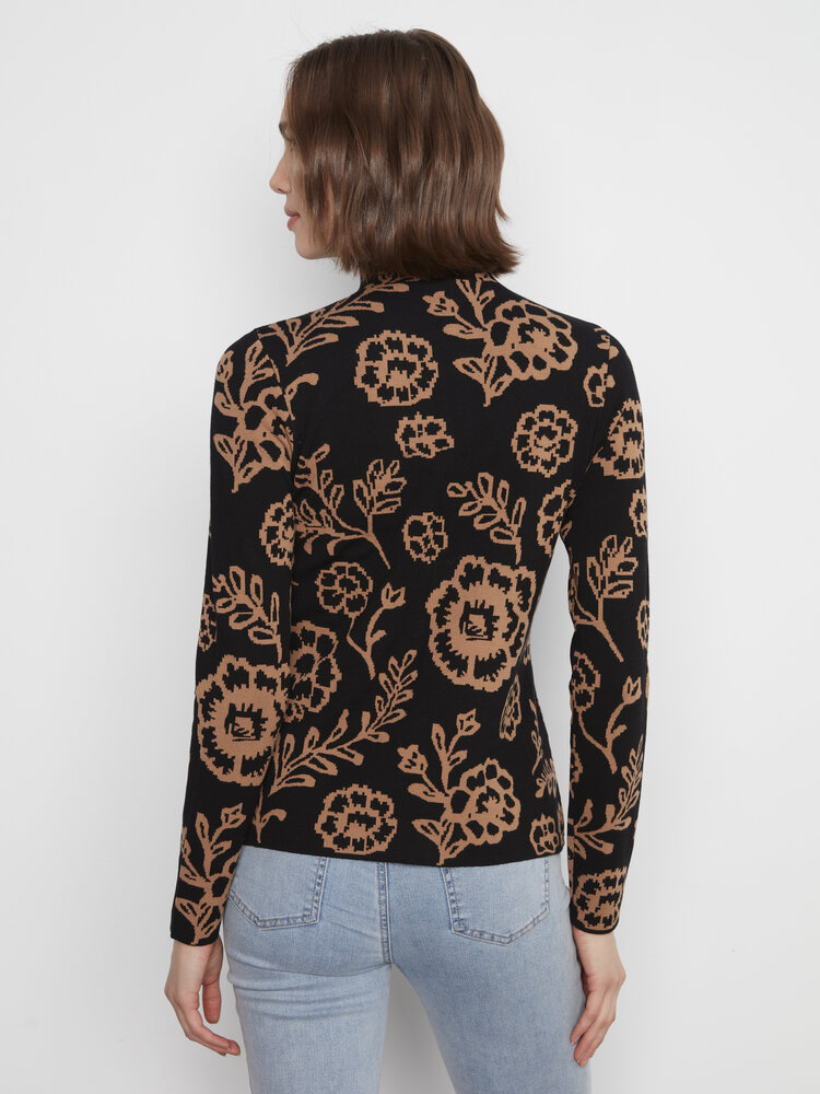 CHARLIE B. EMBERS KNIT REVERSIBLE SWEATER