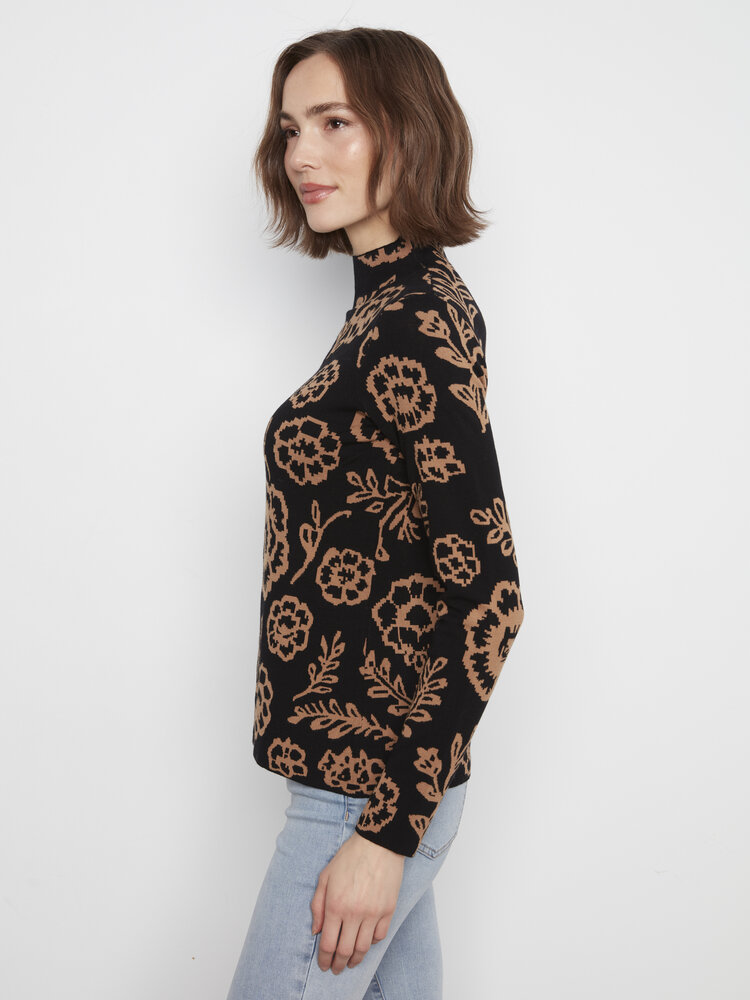 CHARLIE B. EMBERS KNIT REVERSIBLE SWEATER