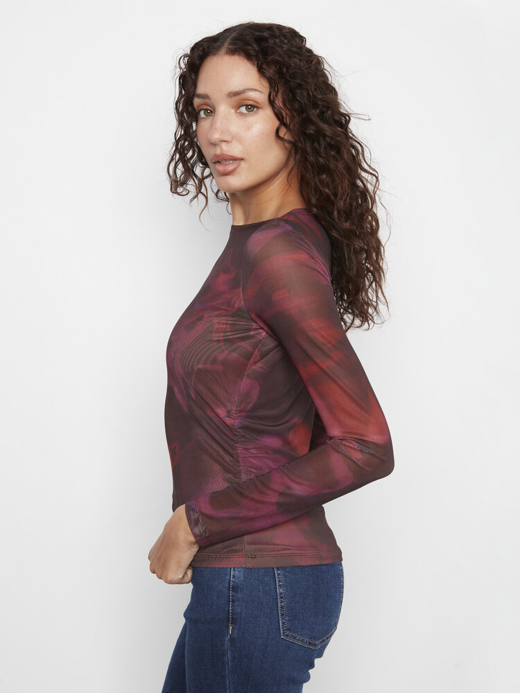 CHARLIE B. ROMANCE MESH TOP