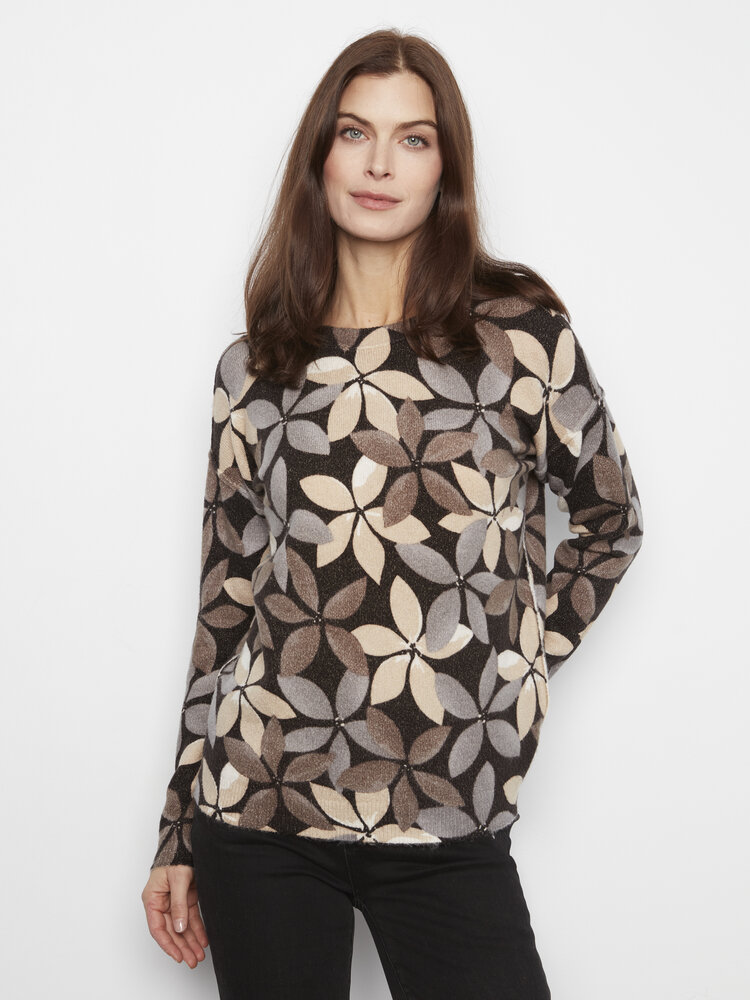 CHARLIE B. ESPRESSO MOOD REVERSIBLE SWEATER