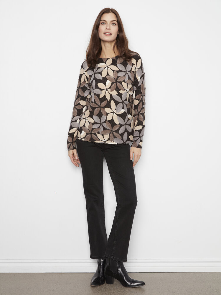 CHARLIE B. ESPRESSO MOOD REVERSIBLE SWEATER