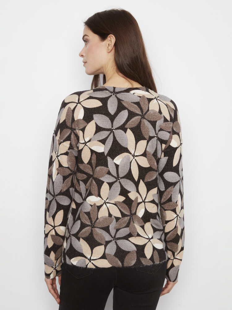 CHARLIE B. ESPRESSO MOOD REVERSIBLE SWEATER