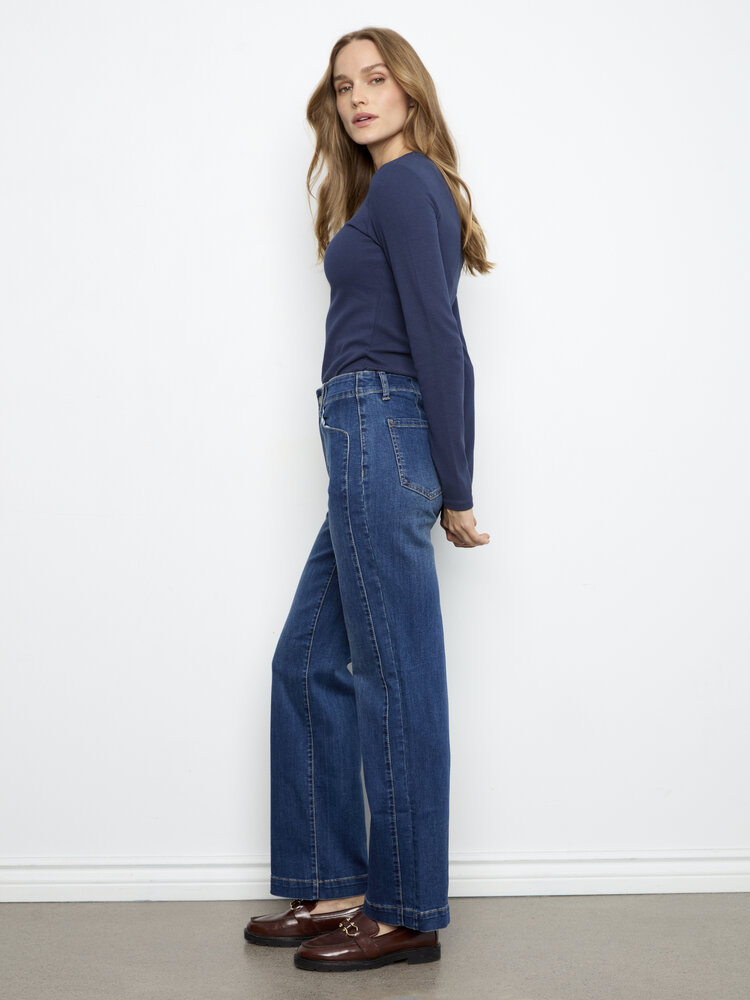 CHARLIE B. HIGH STREET STRAIGHT JEAN