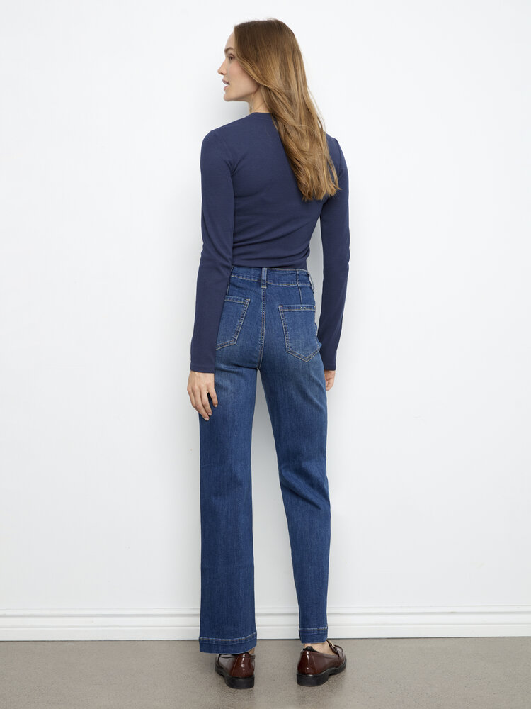 CHARLIE B. HIGH STREET STRAIGHT JEAN