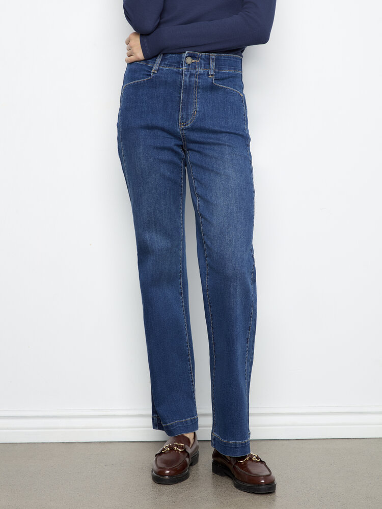 CHARLIE B. HIGH STREET STRAIGHT JEAN