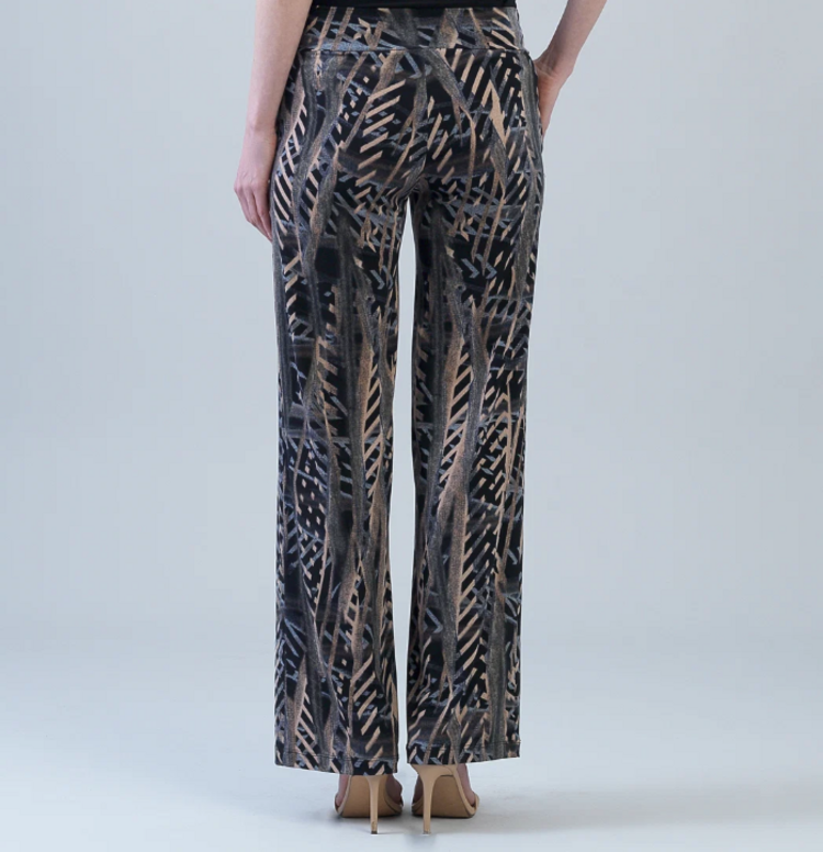 CLARA SUNWOO MOCHA FERN PALAZZO PANT