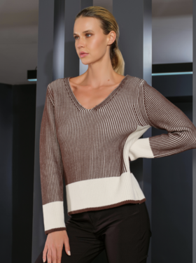 DOLCEZZA MOCHA MORNING SWEATER