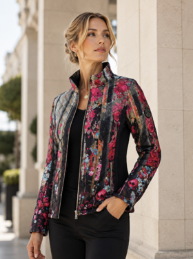 DOLCEZZA VERSAILLES GARDENS QUILTED JACKET