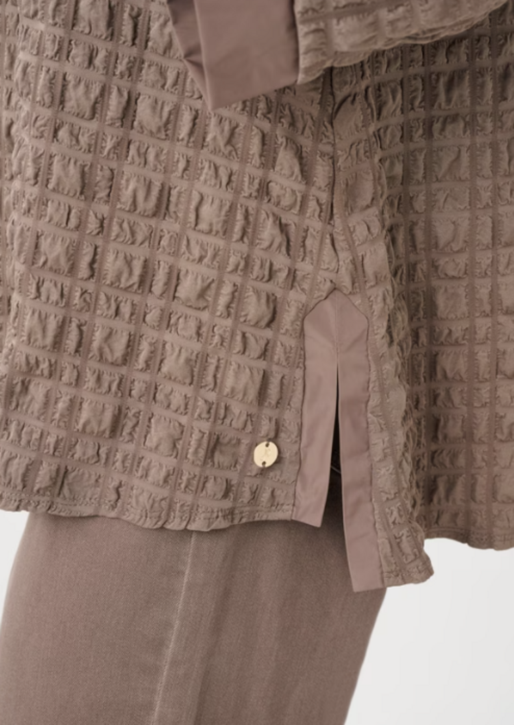 JOSEPH RIBKOFF MINK CRINKLE TOP