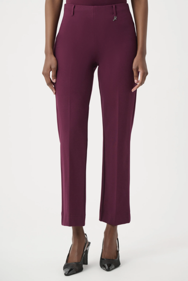 JOSEPH RIBKOFF ELDERBERRY STRAIGHT PANT
