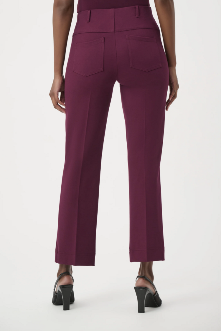 JOSEPH RIBKOFF ELDERBERRY STRAIGHT PANT