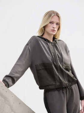 JOSEPH RIBKOFF LUXURIOUS SPORT HOODIE