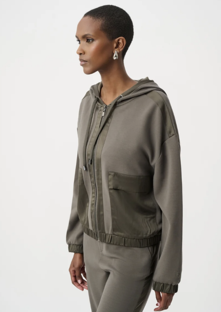 JOSEPH RIBKOFF LUXURIOUS SPORT HOODIE