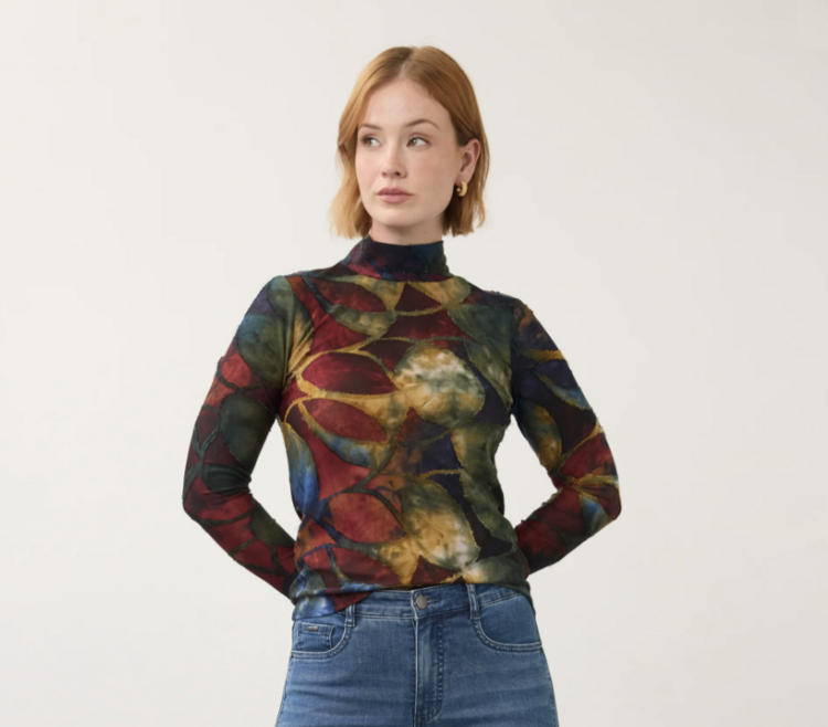 FDJ AUTUMN MOCK NECK TOP