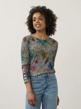 FDJ DANCING HUES RIB TOP