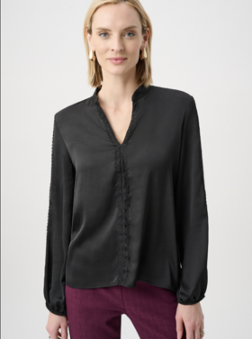 JOSEPH RIBKOFF VINTAGE EDGE BLOUSE