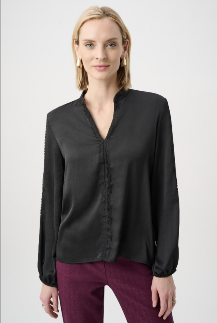 JOSEPH RIBKOFF VINTAGE EDGE BLOUSE