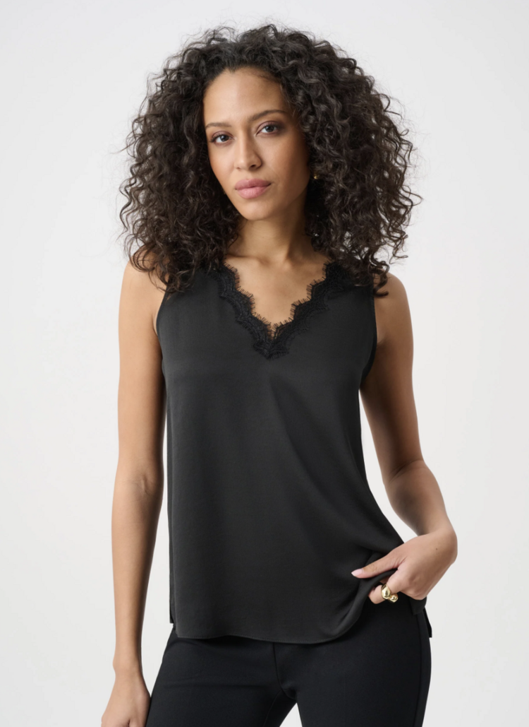 JOSEPH RIBKOFF SOPHIA LACE TANK TOP