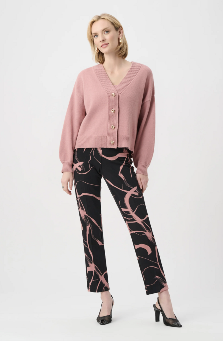 JOSEPH RIBKOFF BLOSSOM PRINT PANT