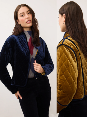 FDJ REBEL REVERSIBLE QUILTED JACKET