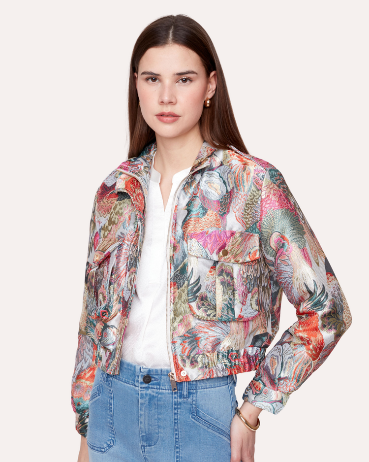 RENUAR ELYSEES BROCADE JACKET
