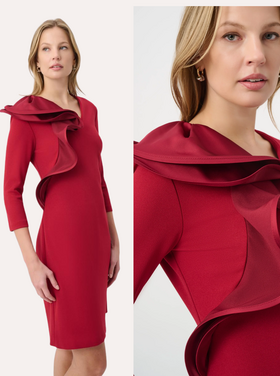 JOSEPH RIBKOFF ROSE DRESS