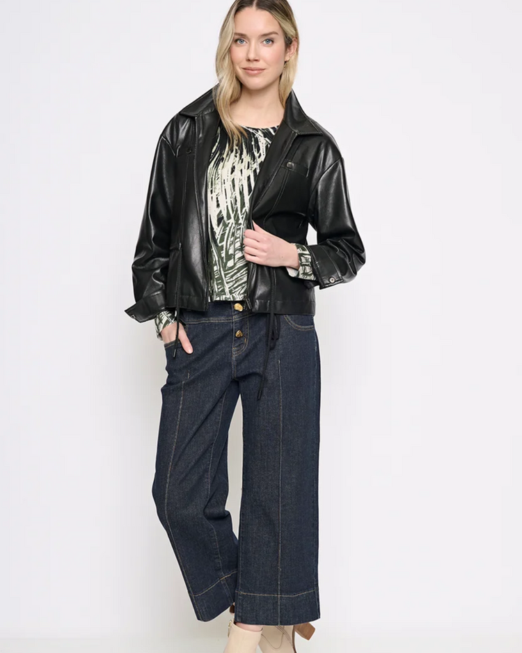 PICADILLY LEATHERETTE JACKET