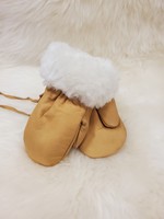 LEATHER MITTENS K235