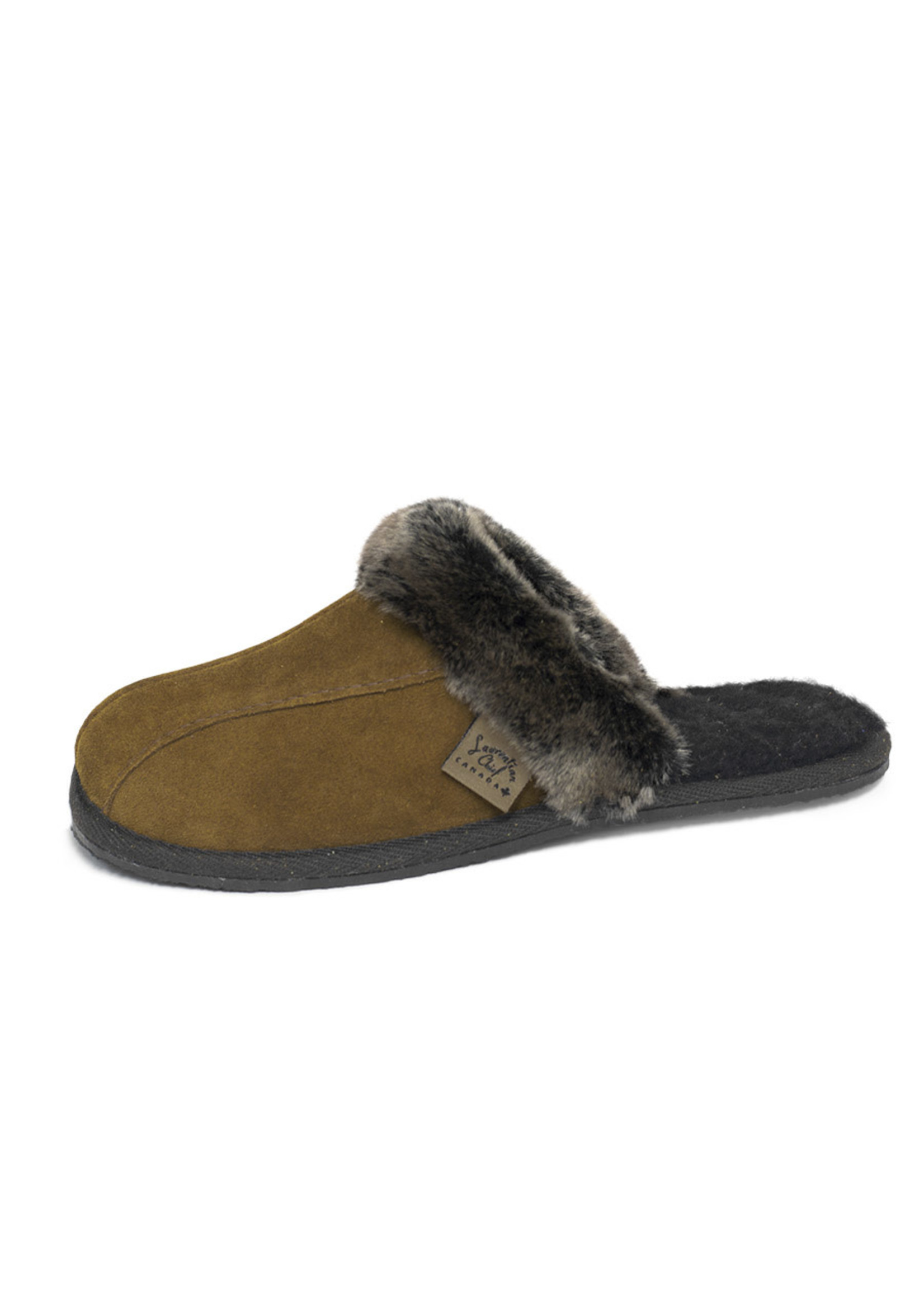 Shearling on sale mule slippers