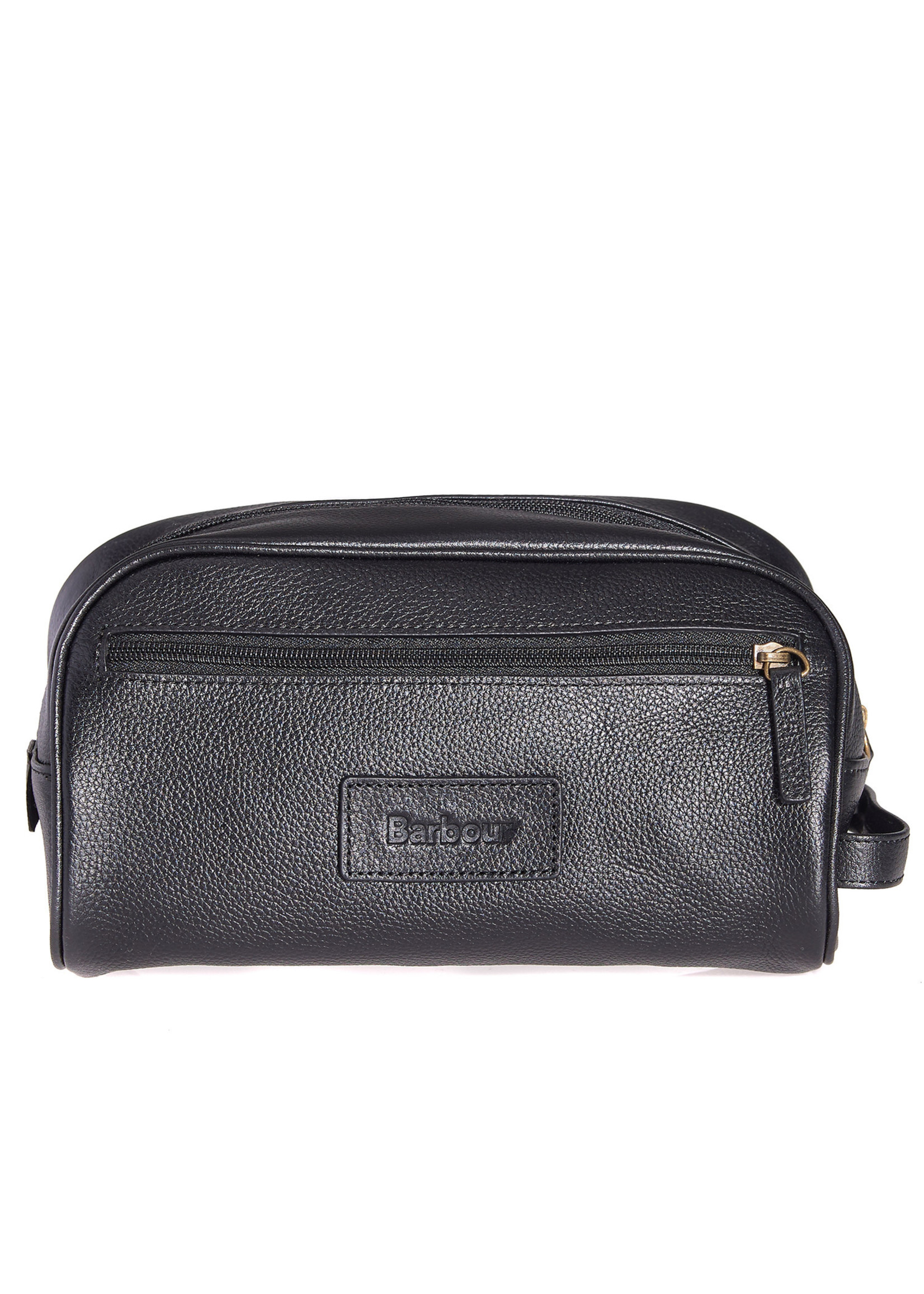 Barbour LEATHER WASHBAG