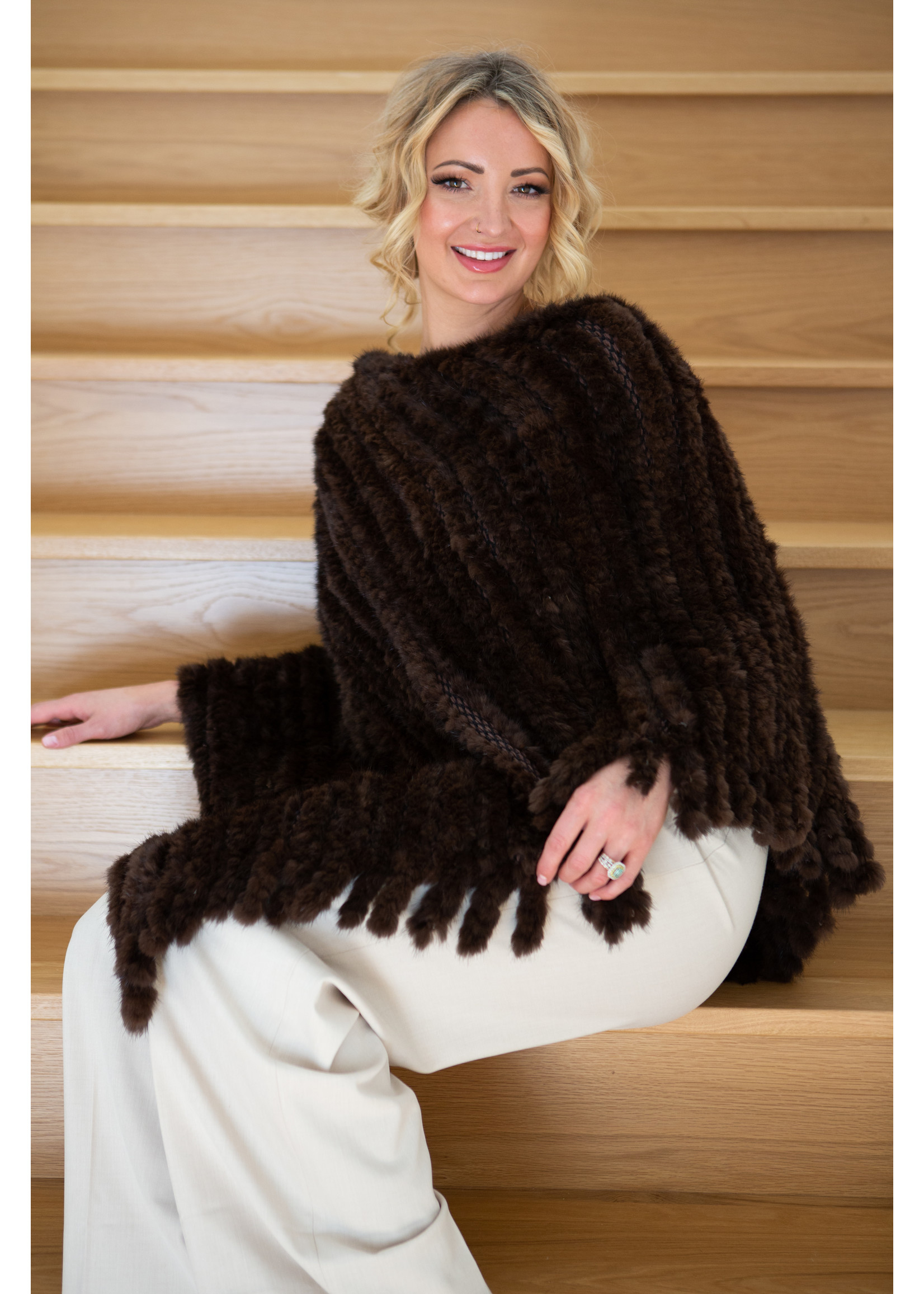 FURTHER KNIT PONCHO R643 2x6