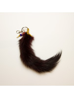 FURTHER DYED SABLE TAIL KEYCHAIN