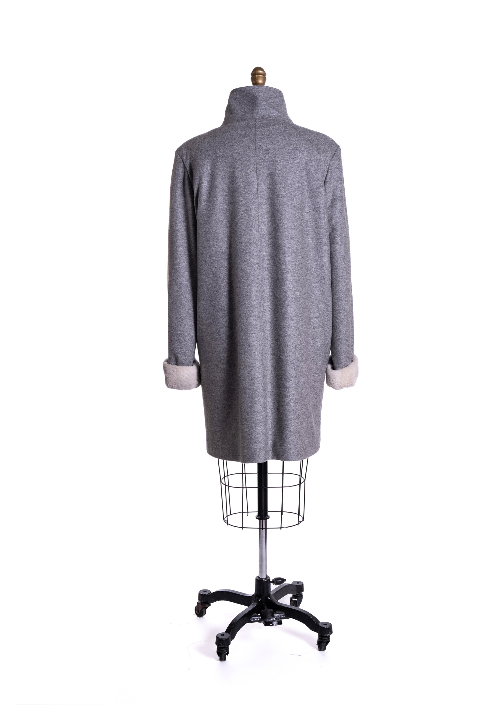 FURTHER LEAH FUR-LINED COAT