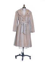 PEARL MINK & LEATHER TRENCH