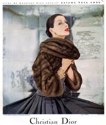Vintage Fur Coat ID Series #5: Brown Mink
