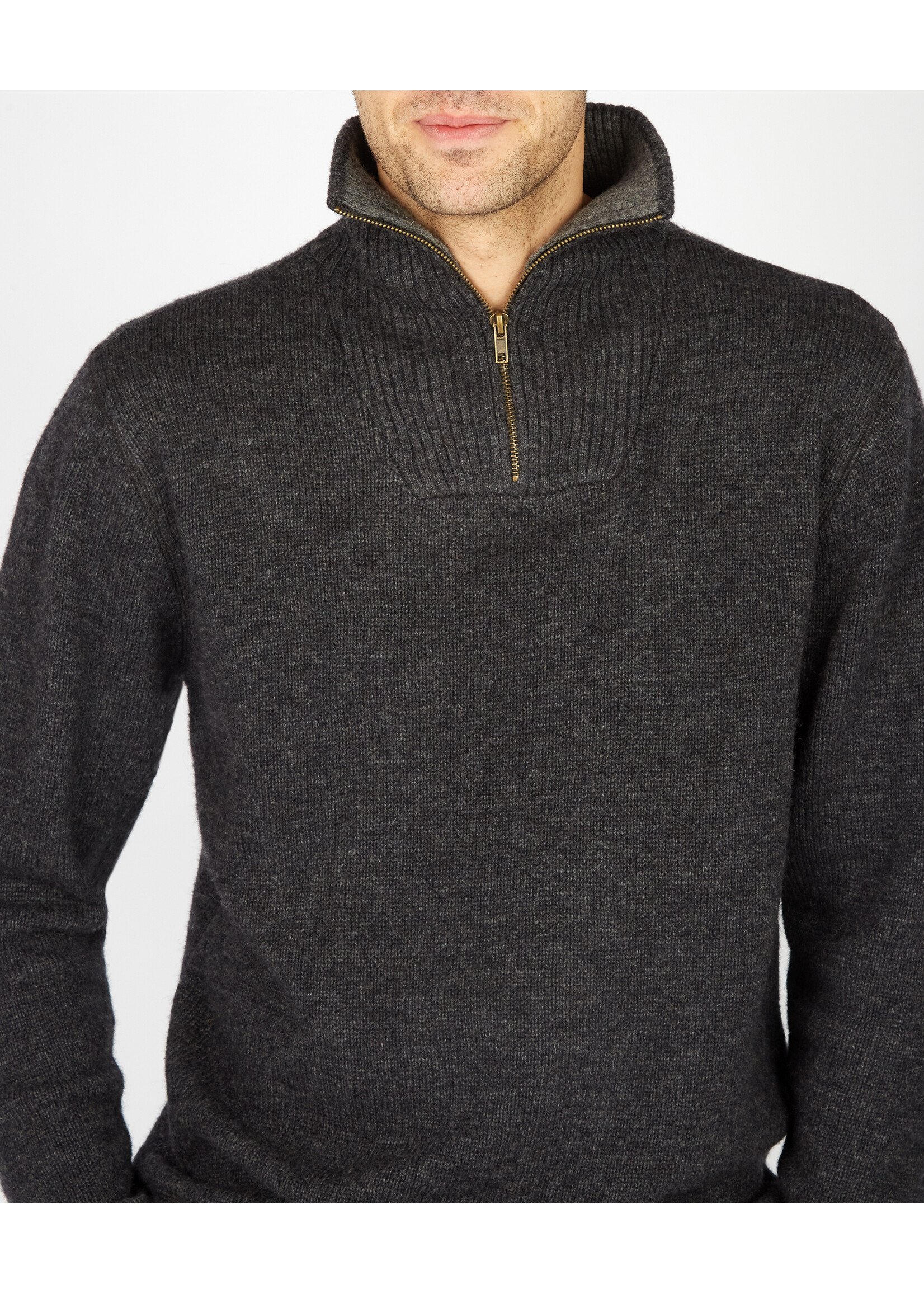 IrelandsEye HALF ZIP SWEATER