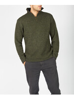 IrelandsEye HALF ZIP SWEATER