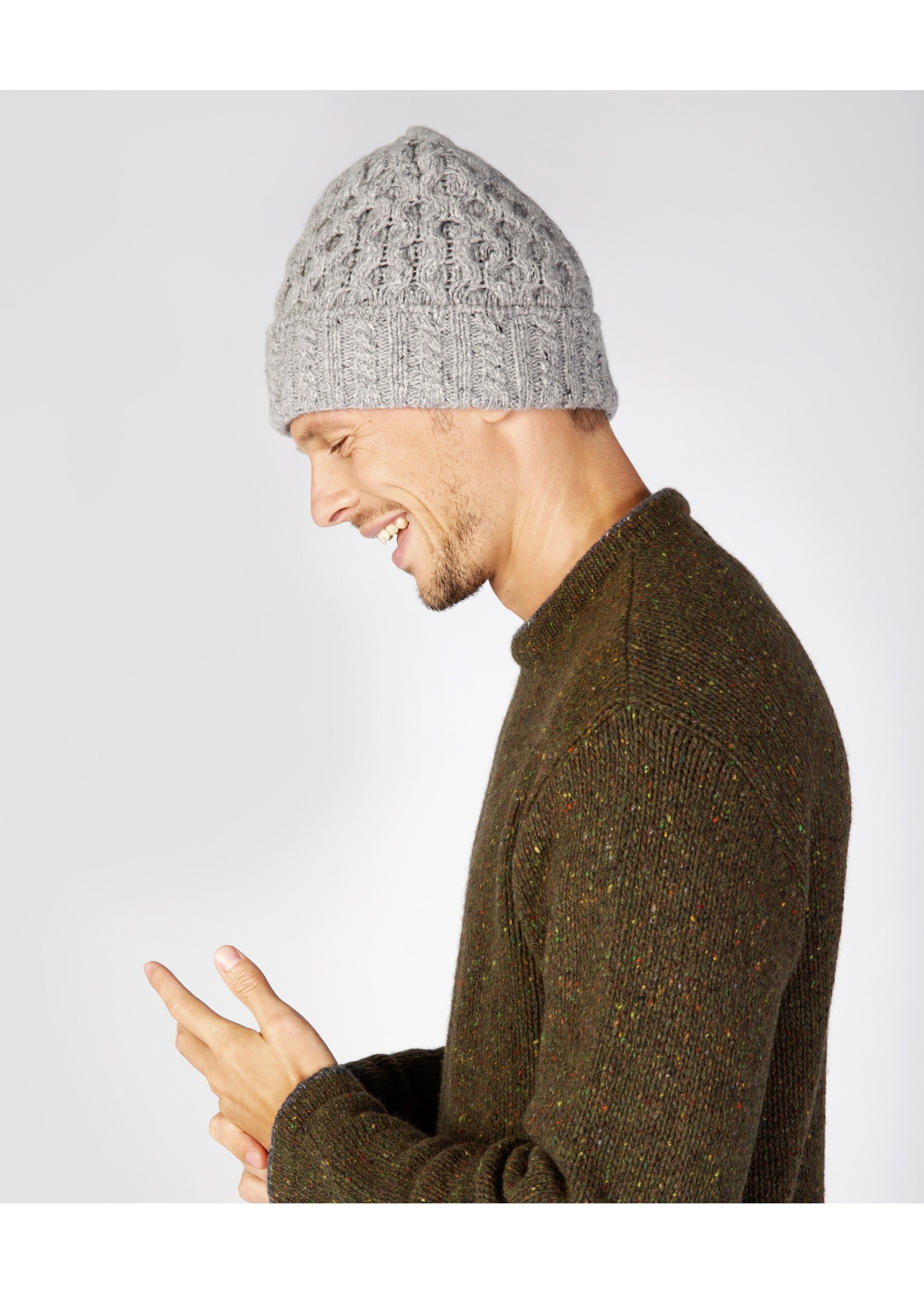 IrelandsEye LUXE ARAN HAT