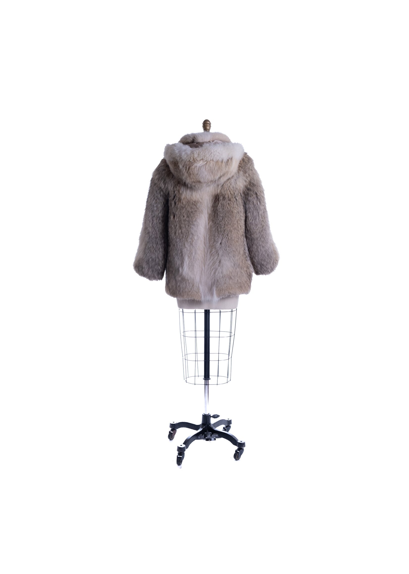 COYOTE JACKET W SHADOW FOX REMOVABLE HOOD 4-6