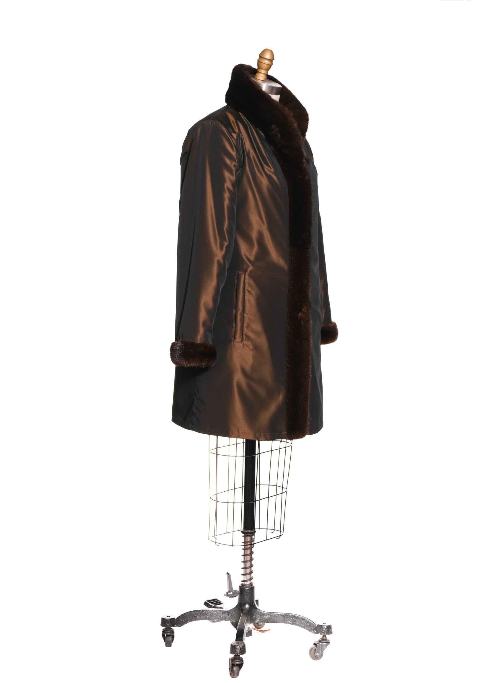 MAHOGANY MINK REV. COAT 4