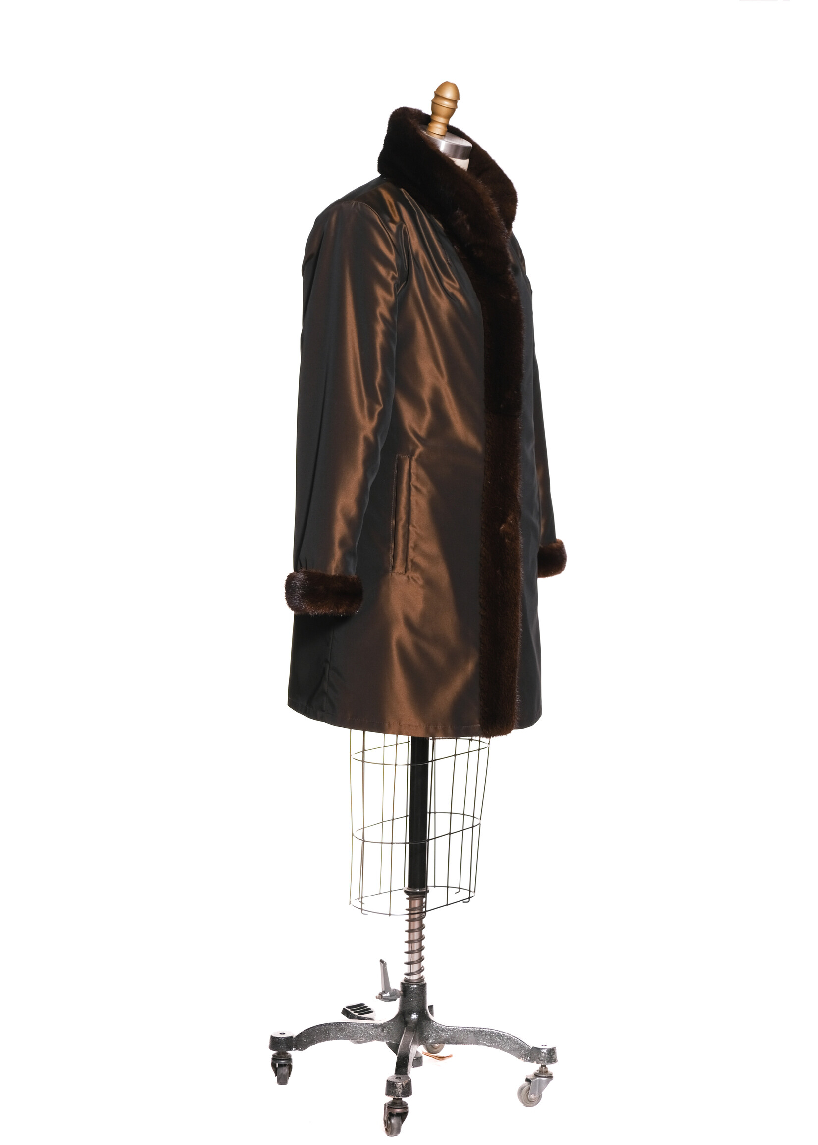 MAHOGANY MINK REV. COAT 8