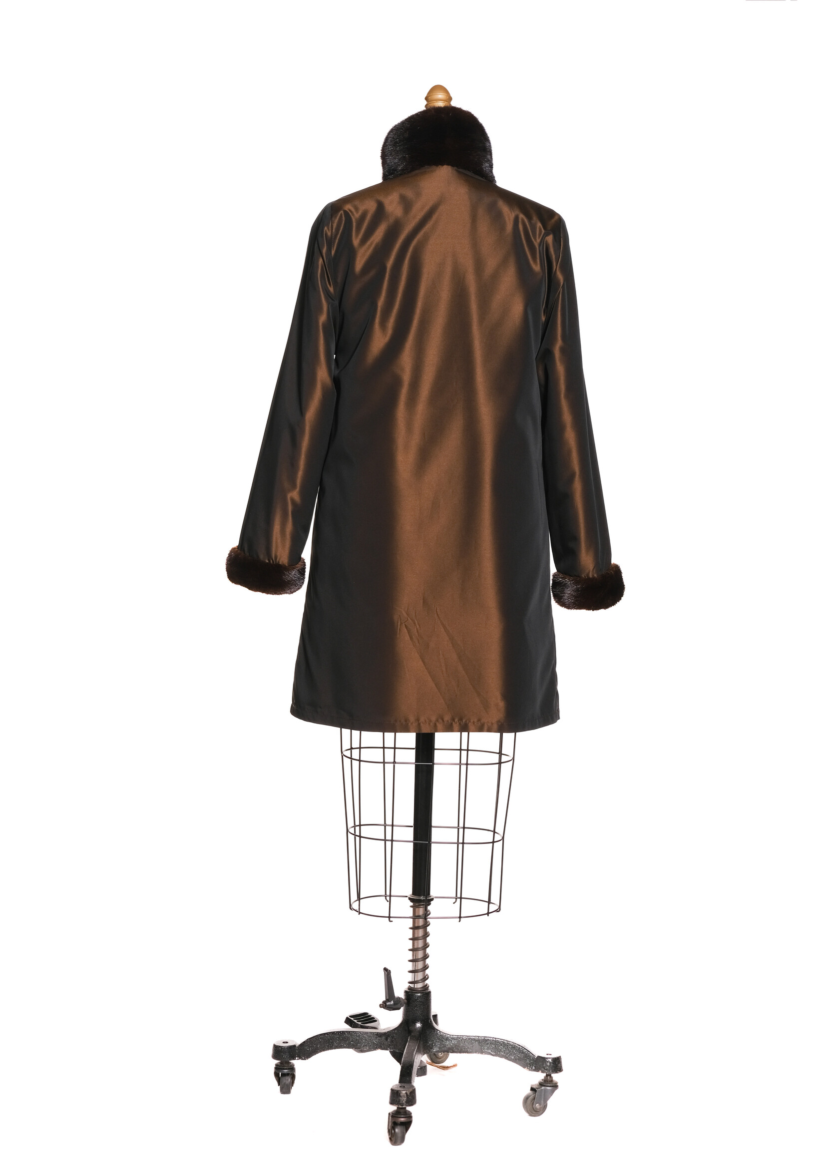 MAHOGANY MINK REV. COAT 8