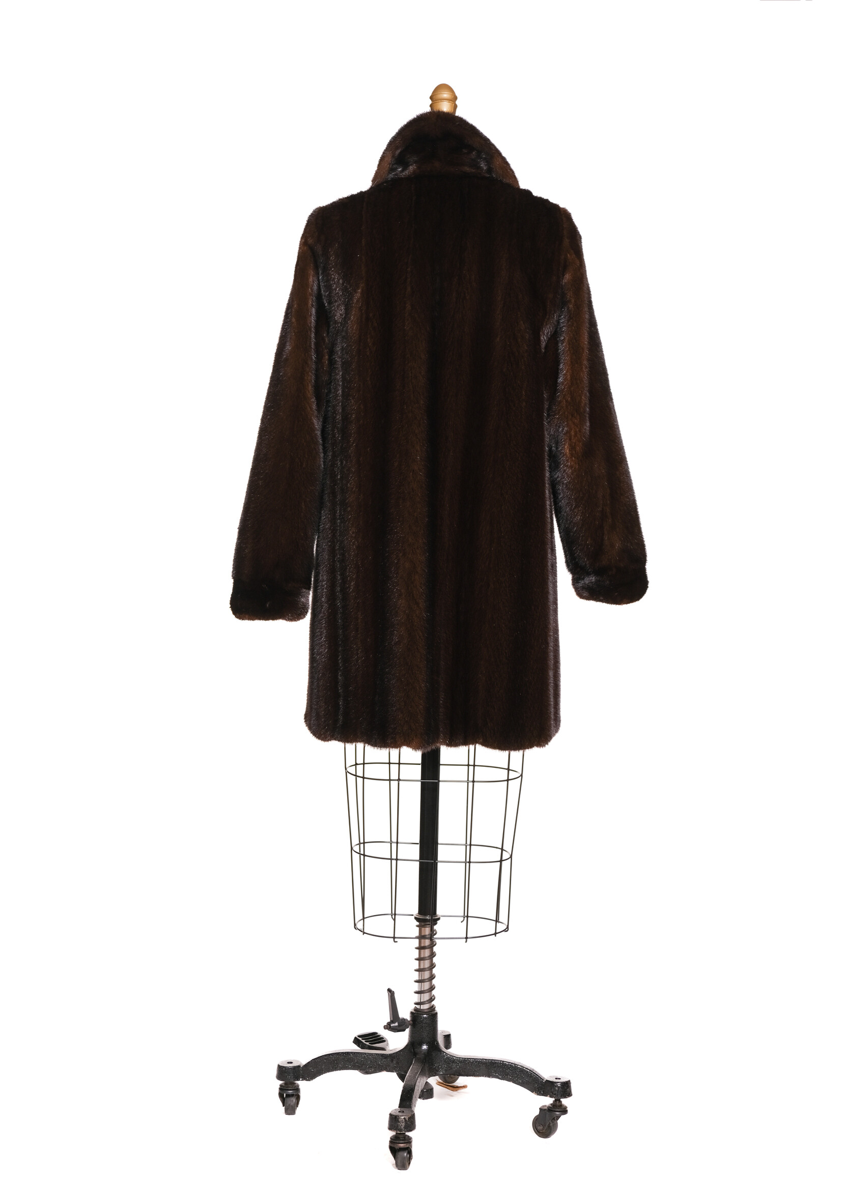 MAHOGANY MINK REV. COAT 8
