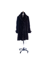REVERSIBLE BROWN SH. MINK COAT - VINTAGE