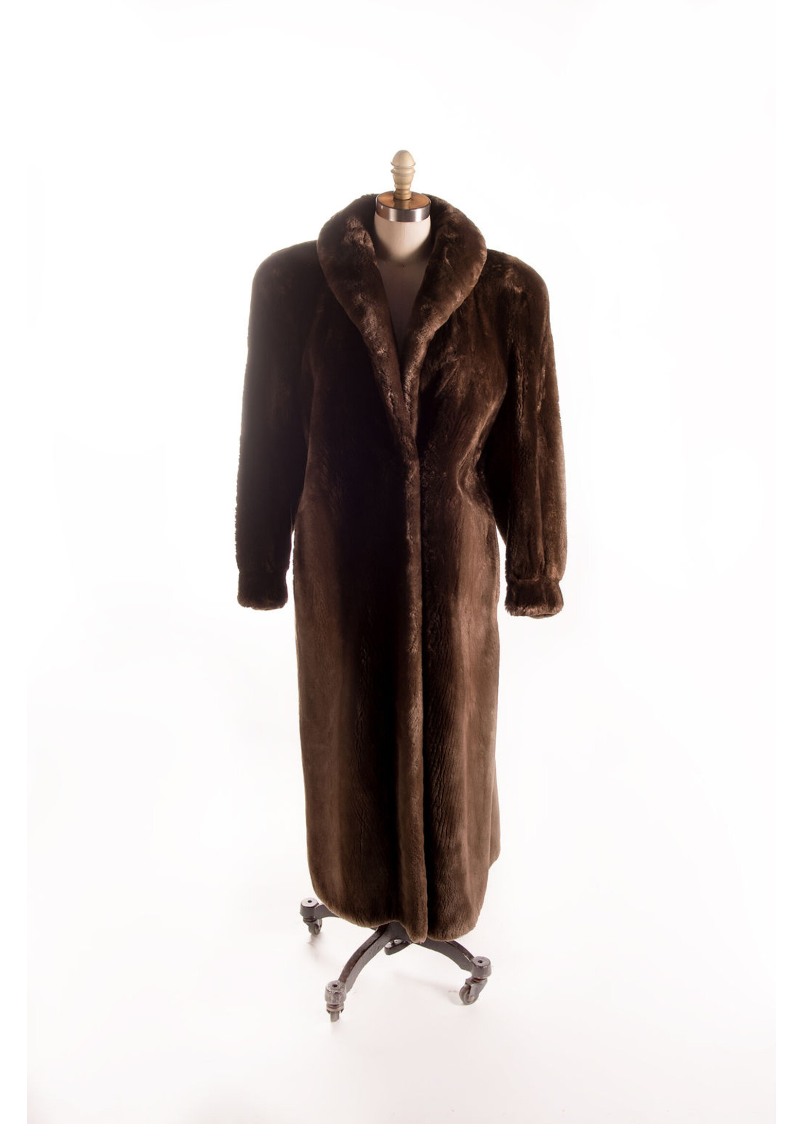 SHEARED PHANTOM BEAVER COAT