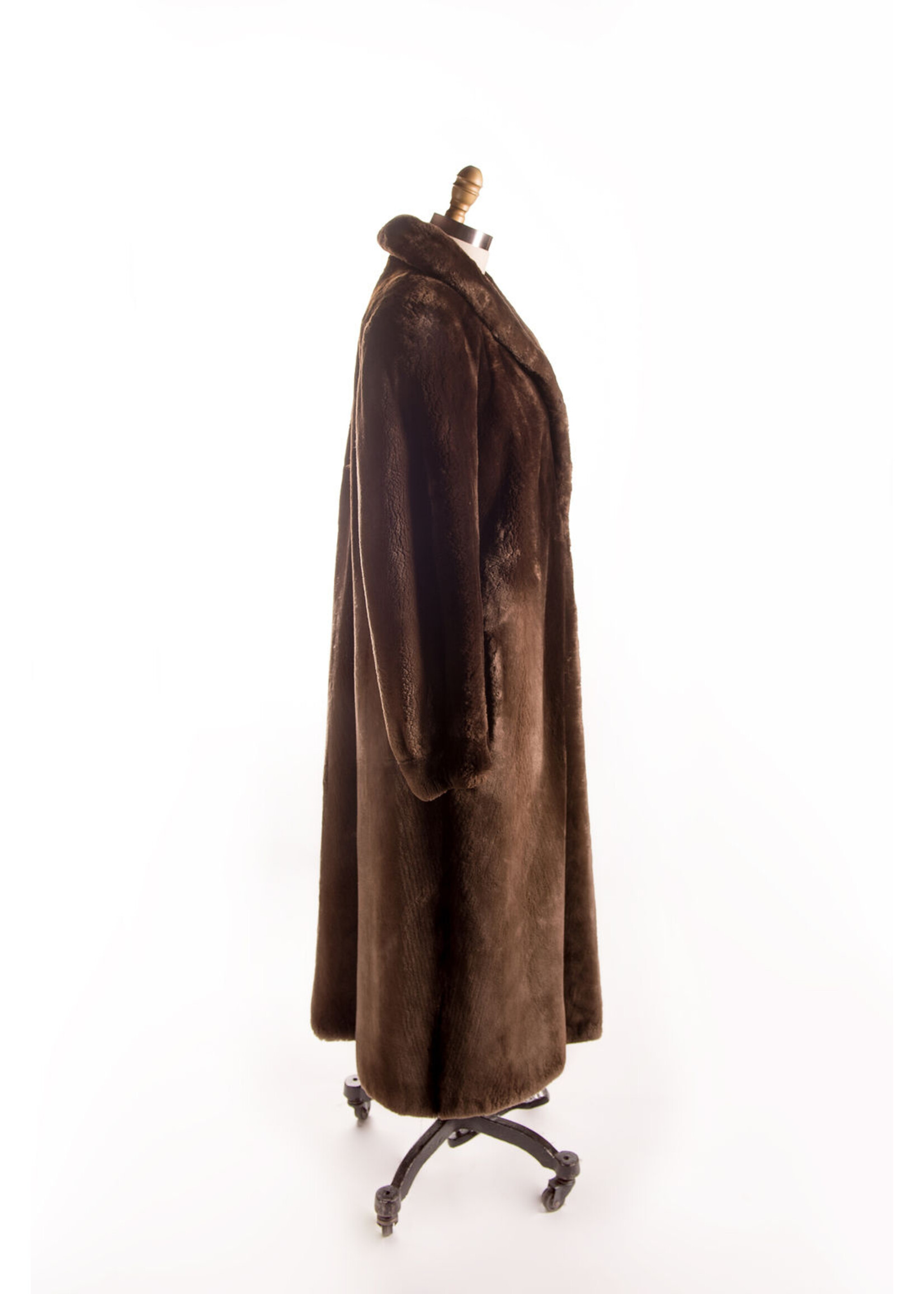 SHEARED PHANTOM BEAVER COAT