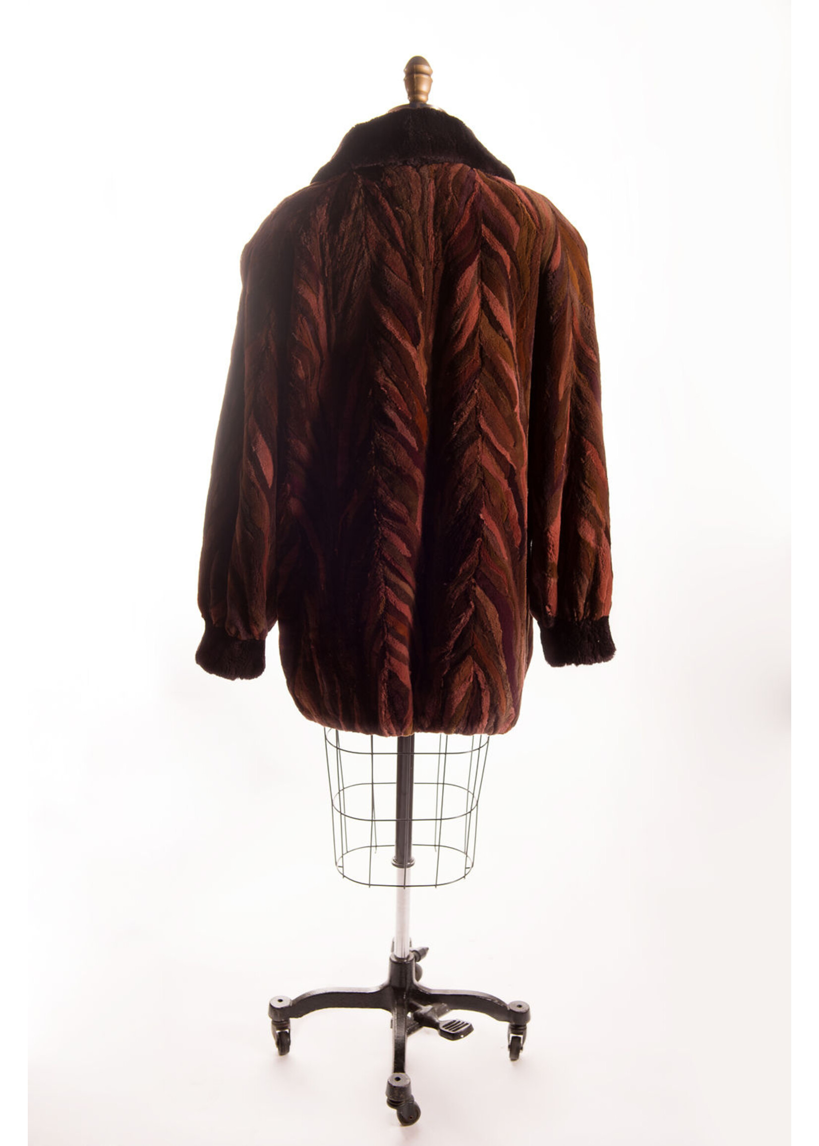 SH. BEAVER RUST MOSAIC JACKET