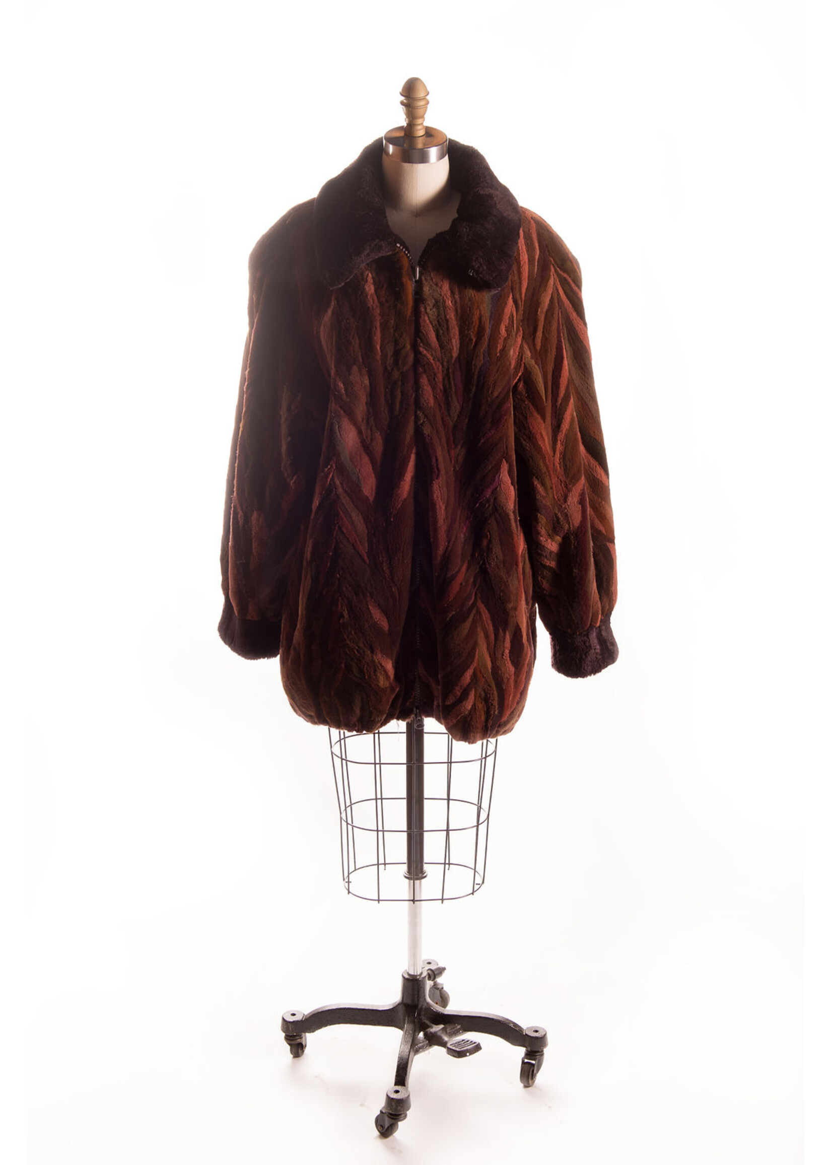 SH. BEAVER RUST MOSAIC JACKET