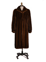 MAHOGANY MINK COAT 14 - VINTAGE