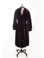 DARK RANCH MINK COAT W. BELT